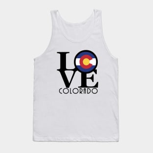 LOVE Colorado (Black Ink) Tank Top